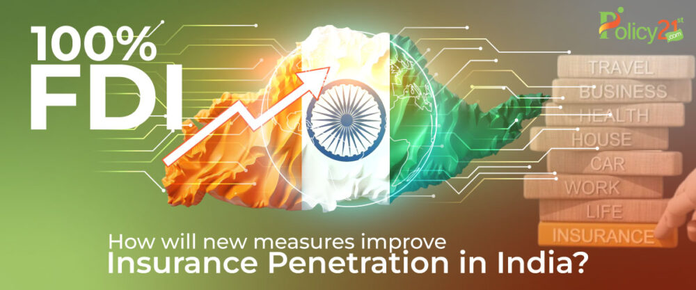 How will new measures improve Insurance Penetration in India?